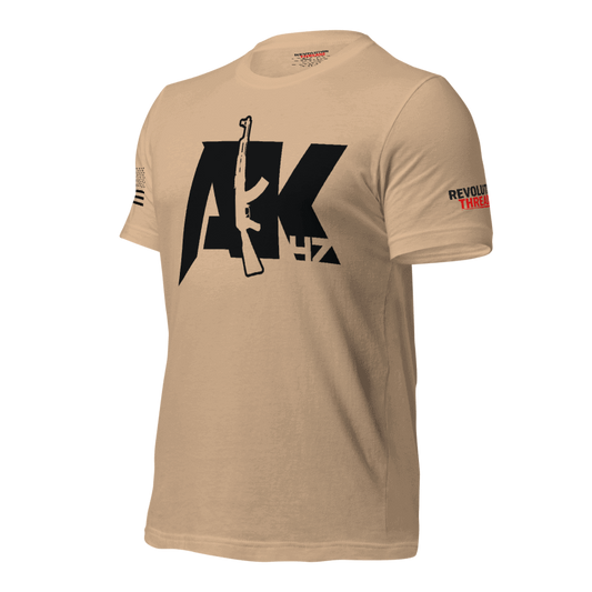 AK-47 Rifle T-Shirt - Second Amendment Gun Rights Graphic Tee