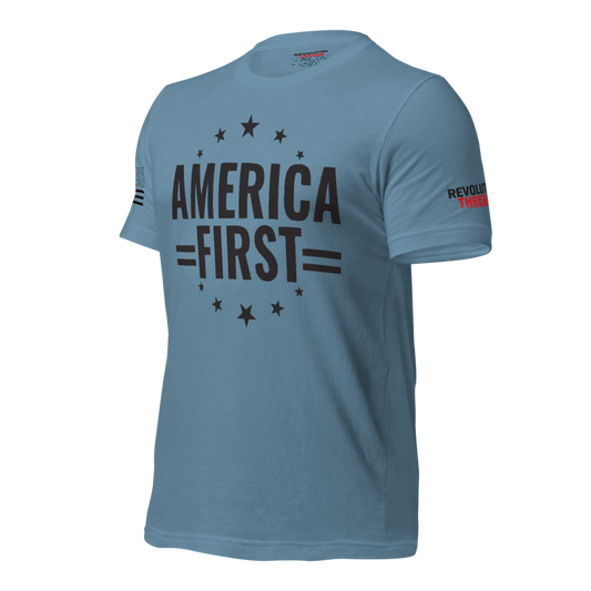 America First Constitutional T-Shirt - Defend Liberty Apparel