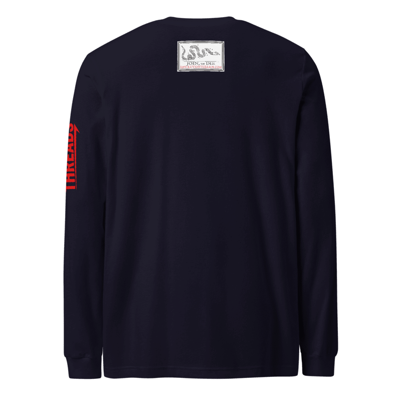 Patriotic 1776 Stars and Stripes Long Sleeve Shirt - Independence Apparel