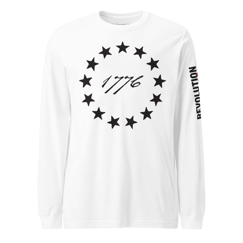 Revolutionary Spirit 1776 Long Sleeve - Original Colonies Freedom Apparel