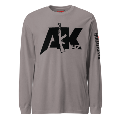 AK-47 Rifle Long Sleeve T-Shirt - Second Amendment Gun Rights Gear