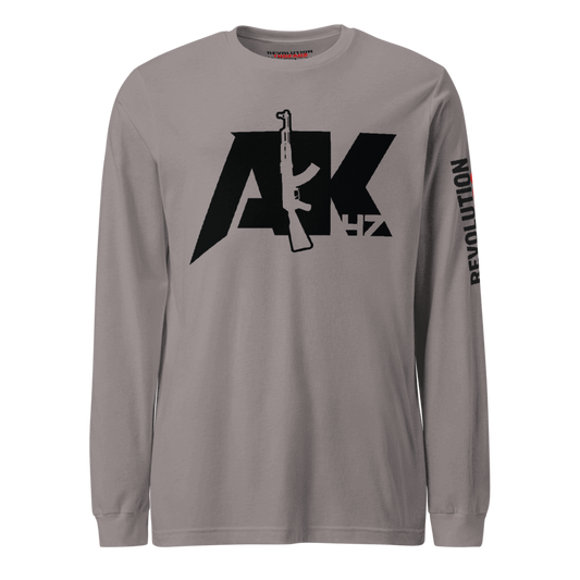 AK-47 Rifle Long Sleeve T-Shirt - Second Amendment Gun Rights Gear