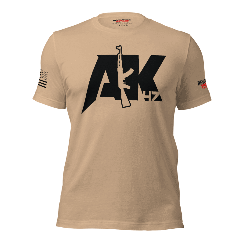AK-47 Rifle T-Shirt - Second Amendment Gun Rights Graphic Tee