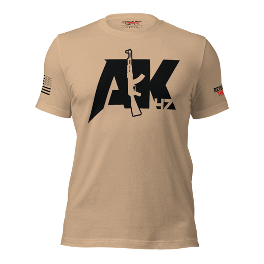 AK-47 Rifle T-Shirt - Second Amendment Gun Rights Graphic Tee