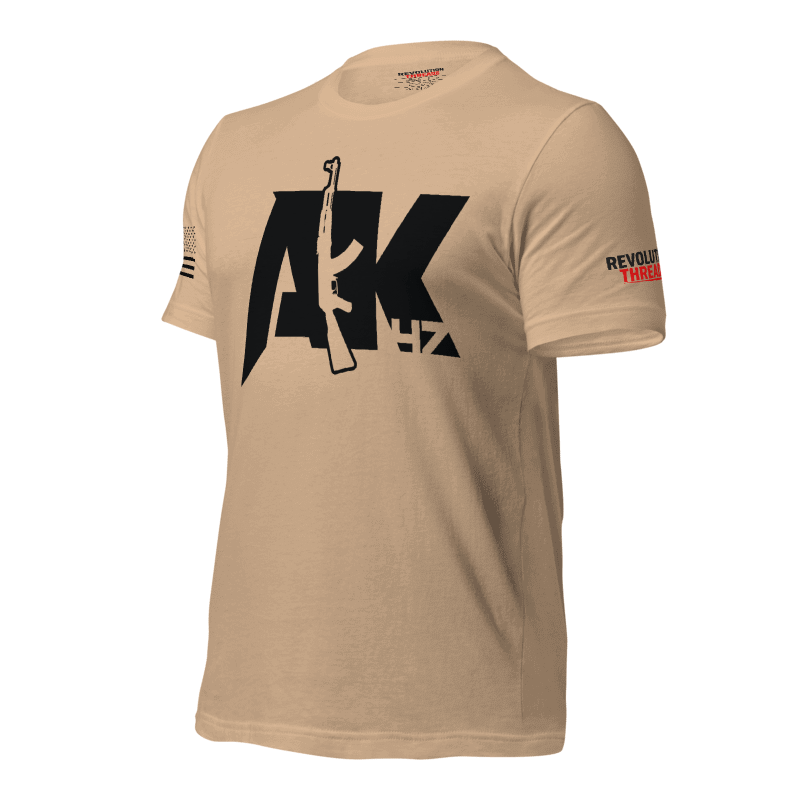 AK-47 Rifle T-Shirt - Second Amendment Gun Rights Graphic Tee