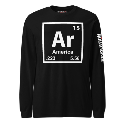 AR-15 Element Long Sleeve T-Shirt - Second Amendment Gun Rights Gear