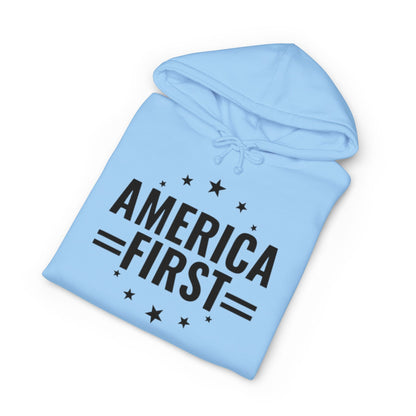 America First Constitutional Hoodie - Defend Liberty Tactical Pullover