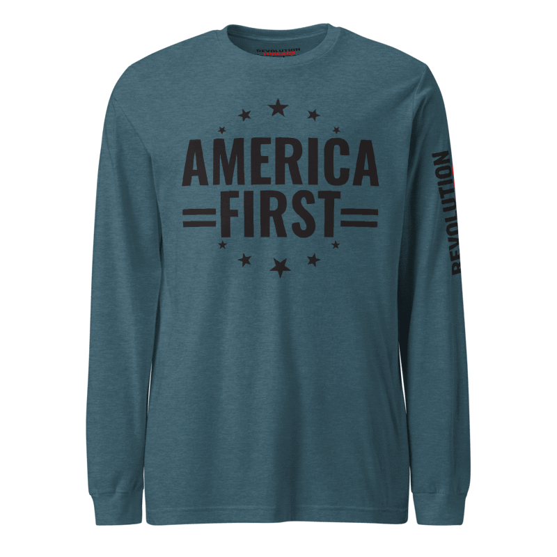America First Constitutional Long Sleeve - Defend Liberty Apparel