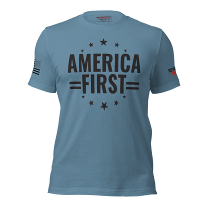 America First Constitutional T-Shirt - Defend Liberty Apparel