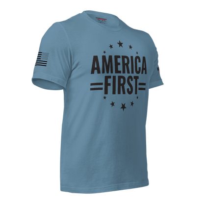 America First Constitutional T-Shirt - Defend Liberty Apparel