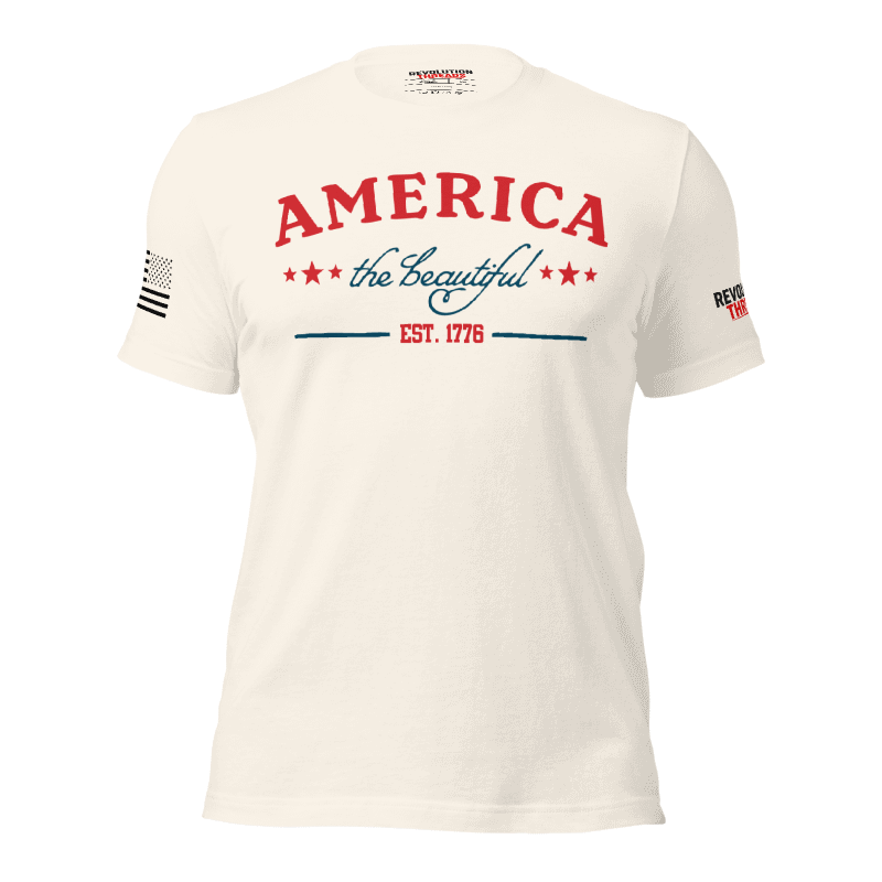 America The Beautiful Statement Tee - Liberty & Constitutional Pride Apparel