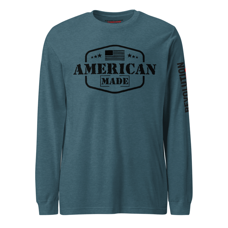 American Made Statement Long Sleeve Tee - Constitutional Pride Apparel