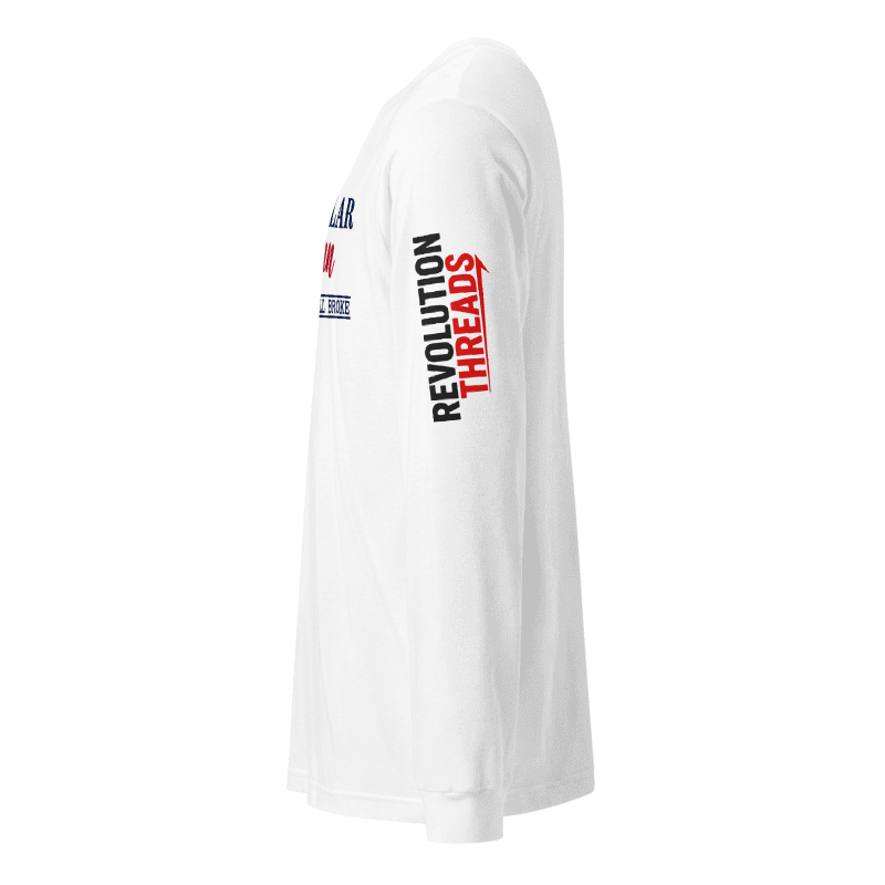 Blue Collar American Long Sleeve T-Shirt - "Dirty Hands Still Broke" Graphic Tee