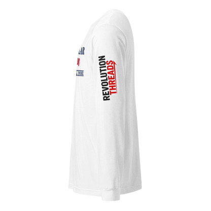 Blue Collar American Long Sleeve T-Shirt - "Dirty Hands Still Broke" Graphic Tee