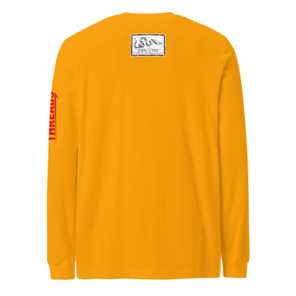 Blue Collar Degenerate Long Sleeve T-Shirt - "Dirty Hands Still Broke" Graphic Tee