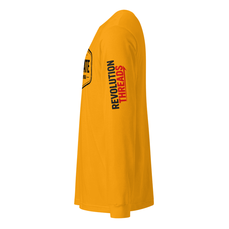 Blue Collar Degenerate Long Sleeve T-Shirt - "Dirty Hands Still Broke" Graphic Tee