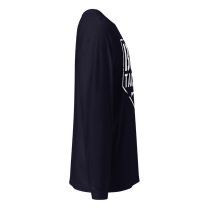 Born Tactical Long Sleeve T-Shirt - Distressed AR-15 Shield Graphic