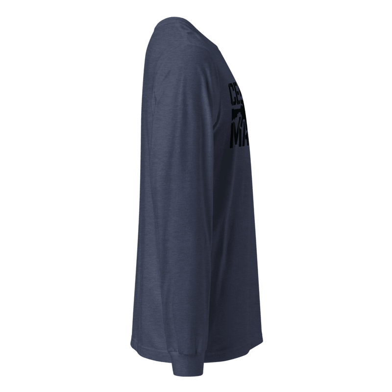 Center Mass Long Sleeve T-Shirt - Tactical Rifle & Shooting Target Graphic