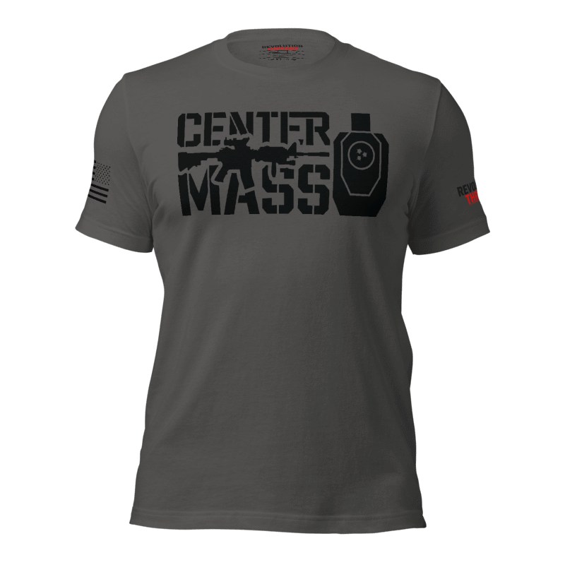 Center Mass T-Shirt - Tactical Rifle & Shooting Target Graphic Tee