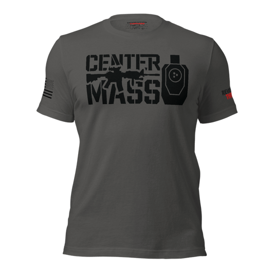 Center Mass T-Shirt - Tactical Rifle & Shooting Target Graphic Tee