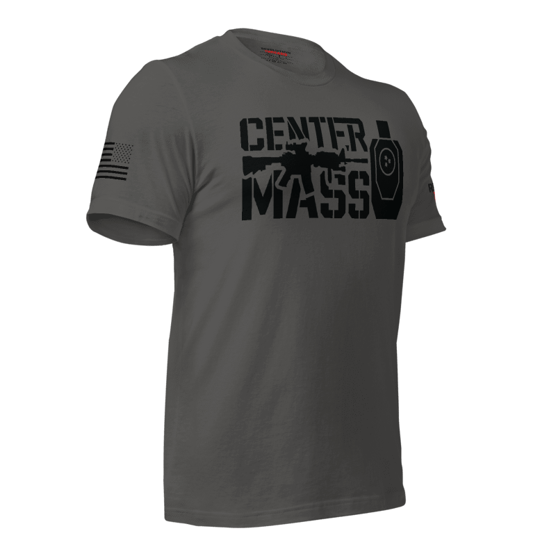 Center Mass T-Shirt - Tactical Rifle & Shooting Target Graphic Tee