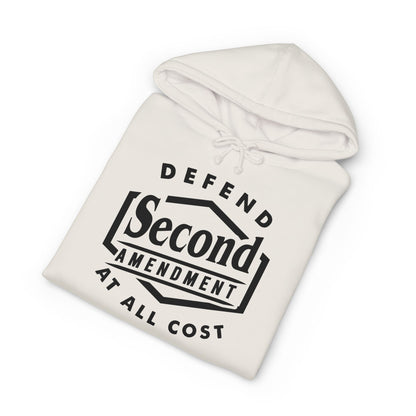 Defend The Second Pullover Hoodie - "Defend 2nd Amendment At All Cost" Sweatshirt