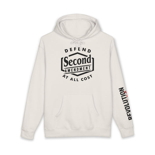 Defend The Second Pullover Hoodie - "Defend 2nd Amendment At All Cost" Sweatshirt