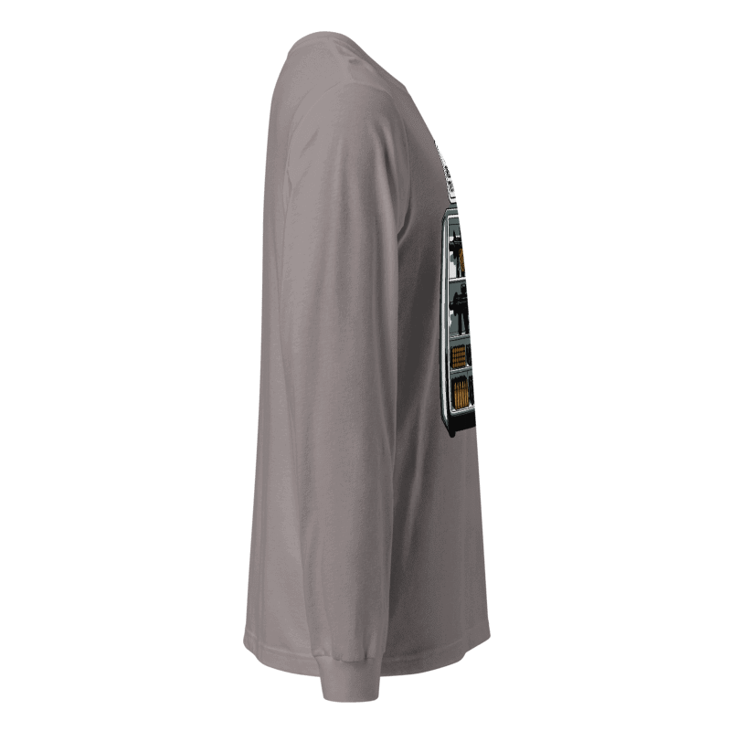 Don't Forget The Milk Long Sleeve T-Shirt - Funny Gun Safe Graphic