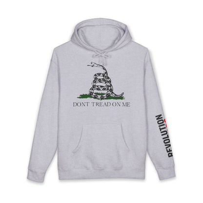 Don't Tread On Me Pullover Hoodie - Gadsden Flag Rattlesnake Sweatshirt