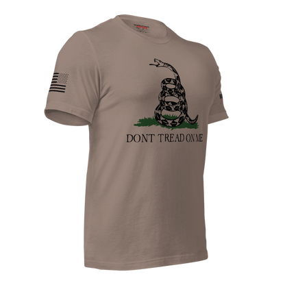 Don't Tread On Me T-Shirt - Gadsden Flag Rattlesnake Graphic Tee